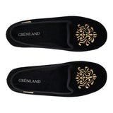 TEXI Pantofola Ballerina Donna Nere e Oro