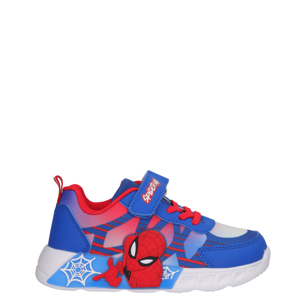 Sneakers Bambino SpiderMan Blu e Rosse con Luci