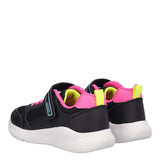 SPRINTYE Sneakers Bambina Nere e Fuxia