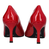 Décolleté Donna Rosse in Vernice Cristal