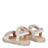 HAITI Sandali Bambina Bianchi, Azzurri e Rosa