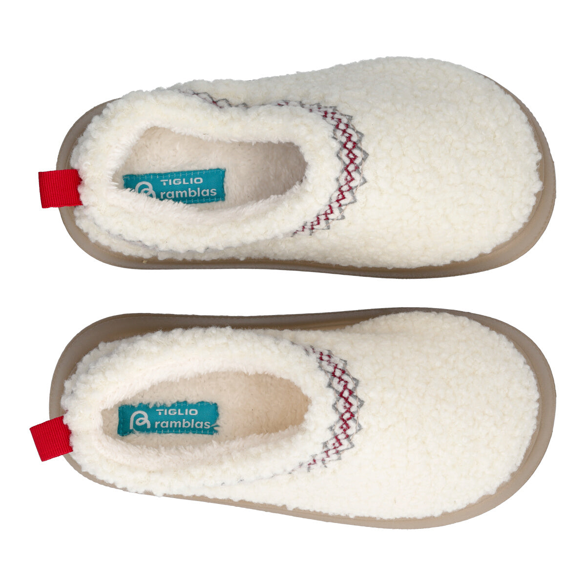 Pantofole Casa Donna Crema