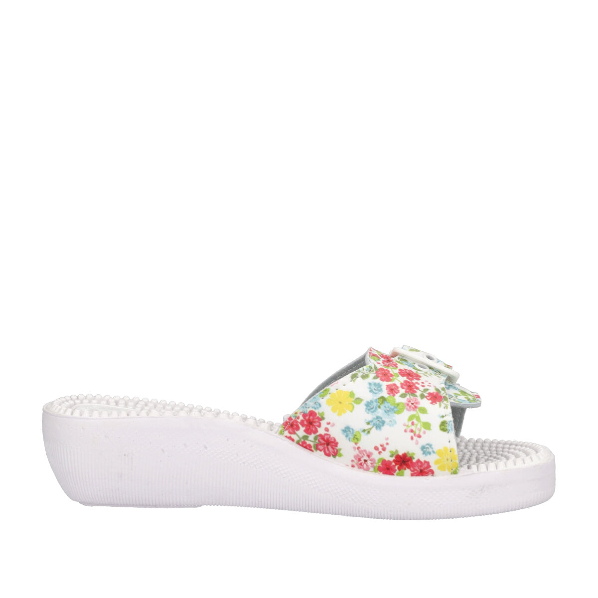 Ciabatte Donna Bianche con Fiori