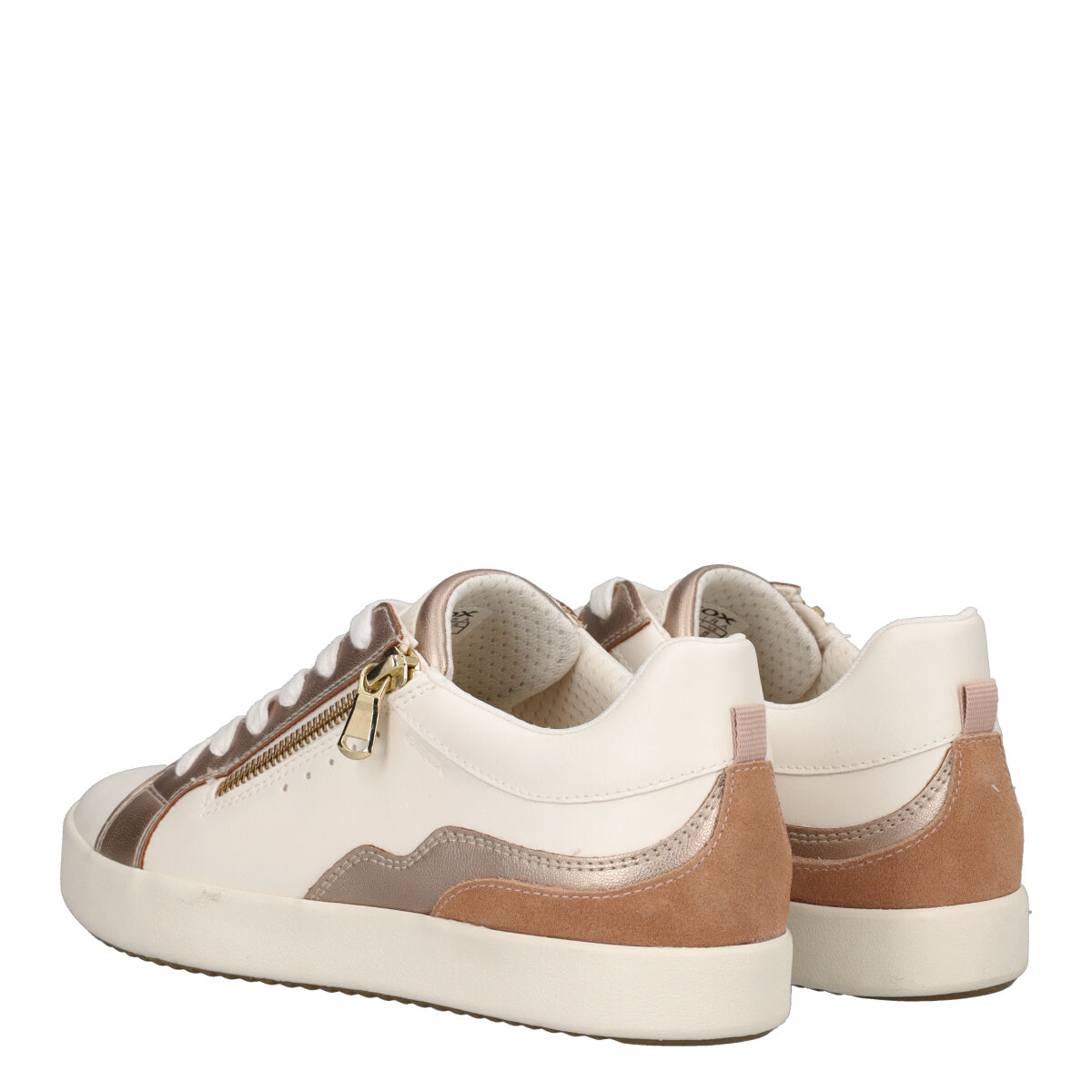 BLOMIEE Sneakers Donna Bianche e Bronzo
