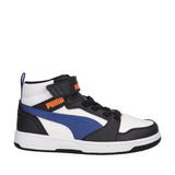 REBOUND V6 MID AC PS Sneakers Junior Blu, Nere e Bianche
