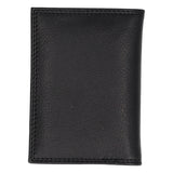 Porta carte Uomo Nero in Pelle
