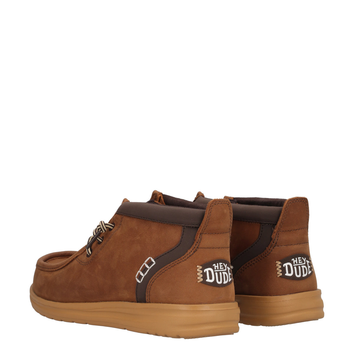 WALLY MID GRIP LEATHER Polacchi Uomo marroni