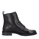 Polacchi Donna Neri in Pelle