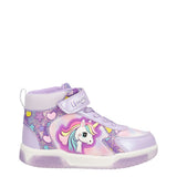 Sneakers Bambina Lilla - Unicorn con Luci