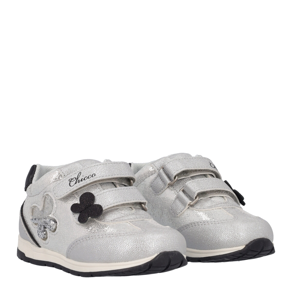 GIANDA Sneakers Bambina Argento