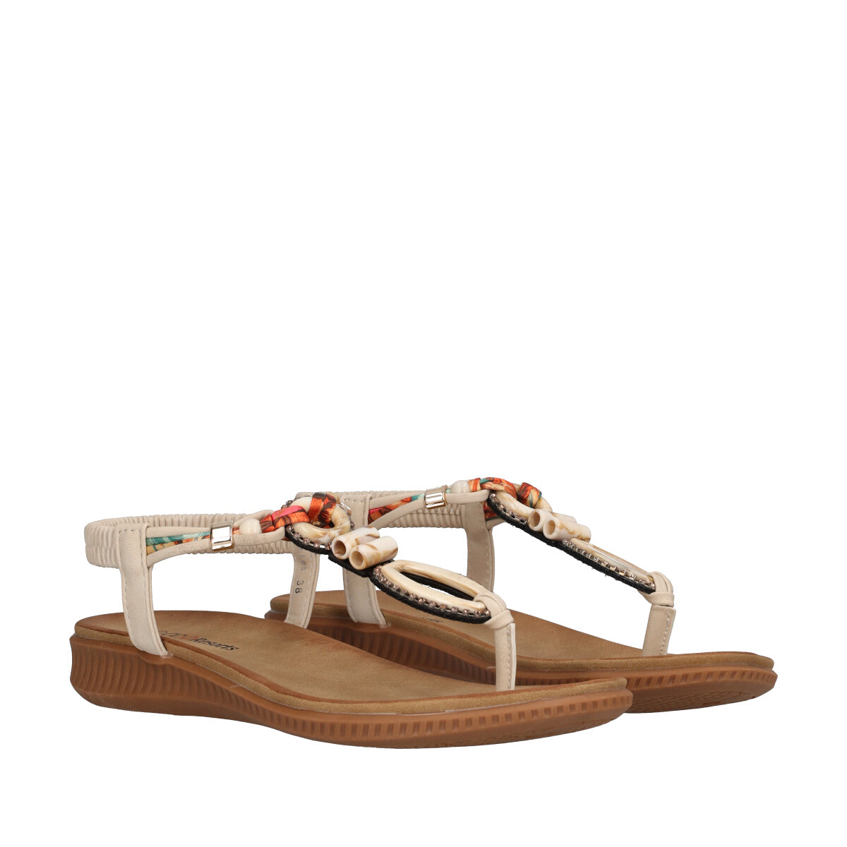 Sandali Donna Beige