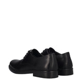 Stringate Uomo Nere in Pelle