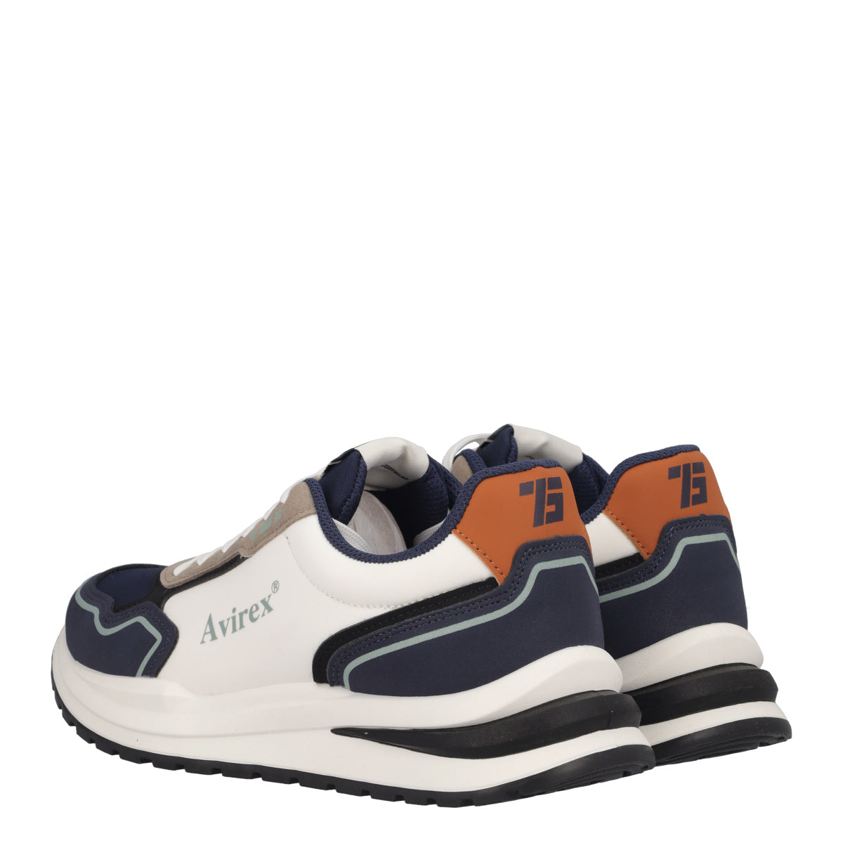 Sneakers Uomo Bianche e Blu