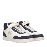 SLAM JUNIOR MID LTX Sneakers Alte Bambino Bianche e Blu