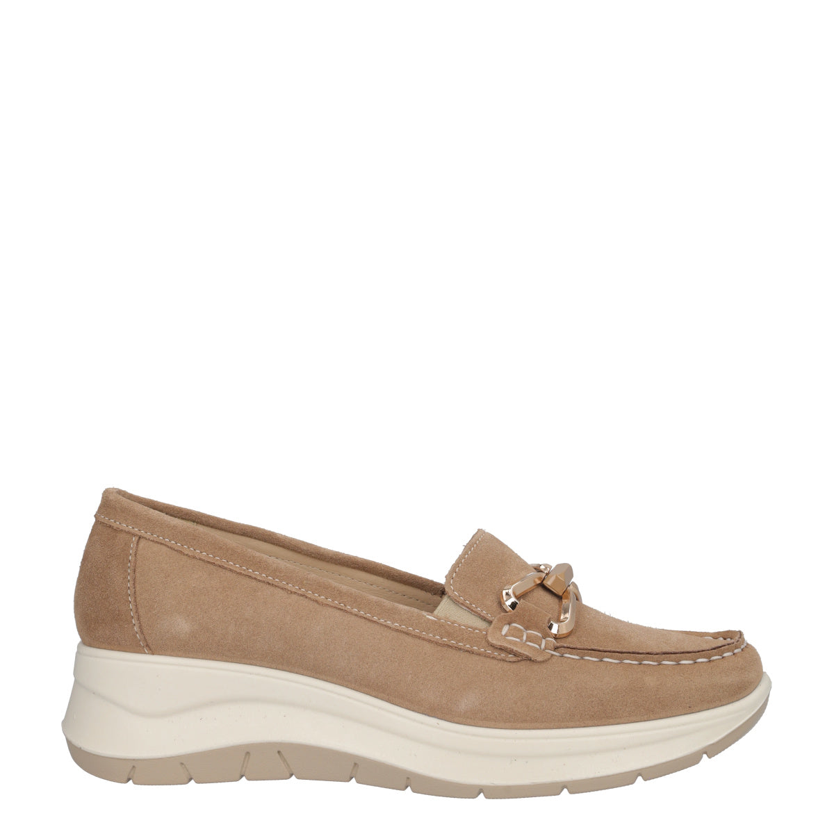 Mocassini Comfort Donna Beige