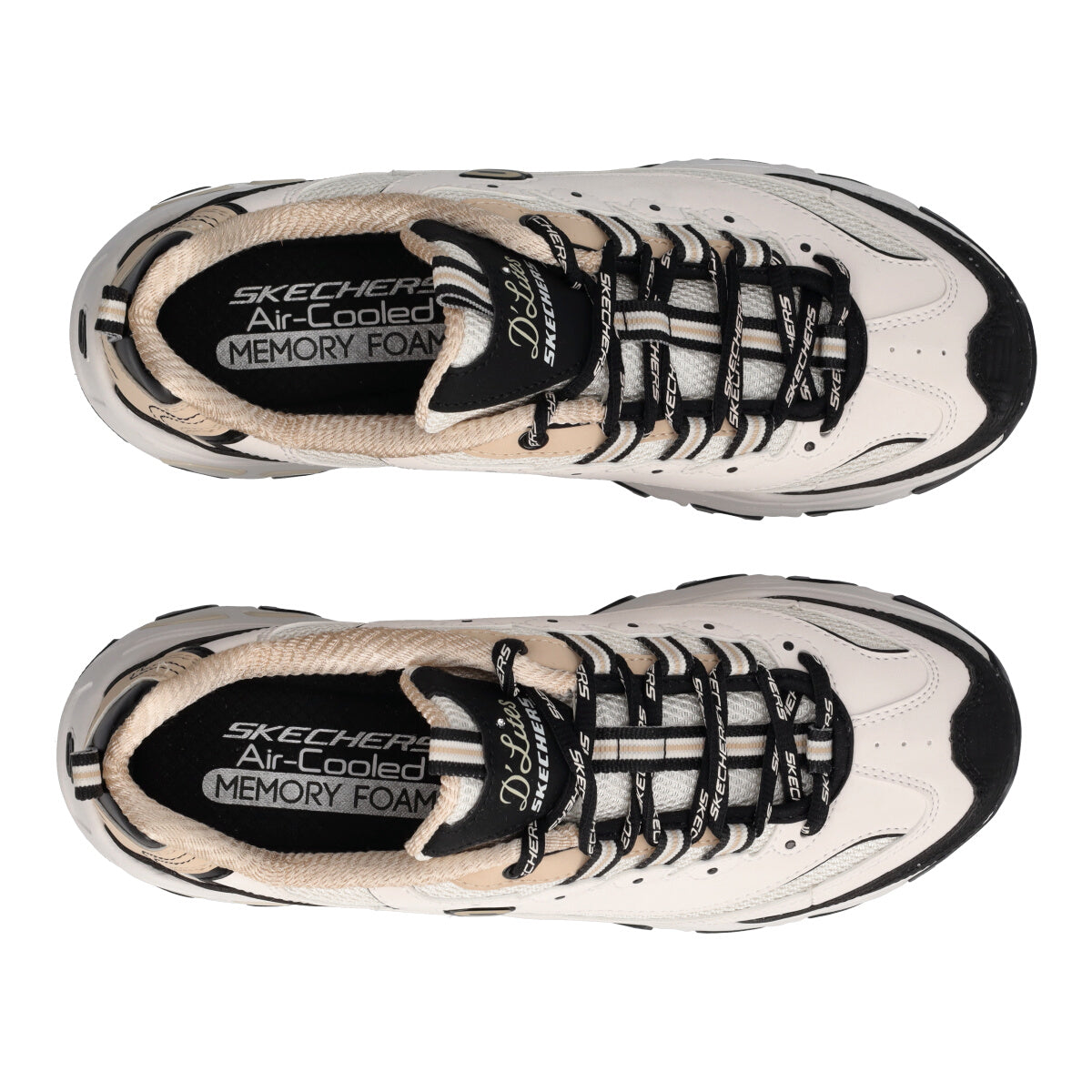 D LITES RETRO REWIND Sneakers Donna Beige e Nere