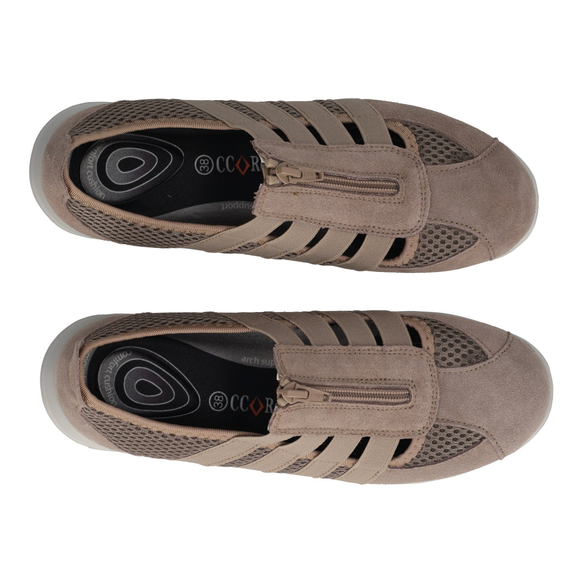 Sneakers Donna Taupe