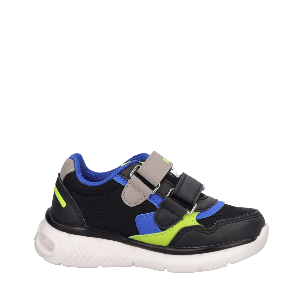 CRILLO Sneakers Bambino Nere, Blu e Grigie con Luci
