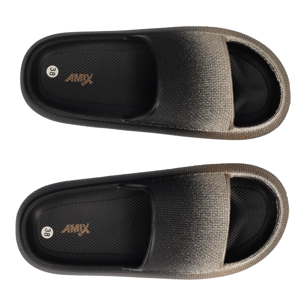 Ciabatte Donna Nere Glitter