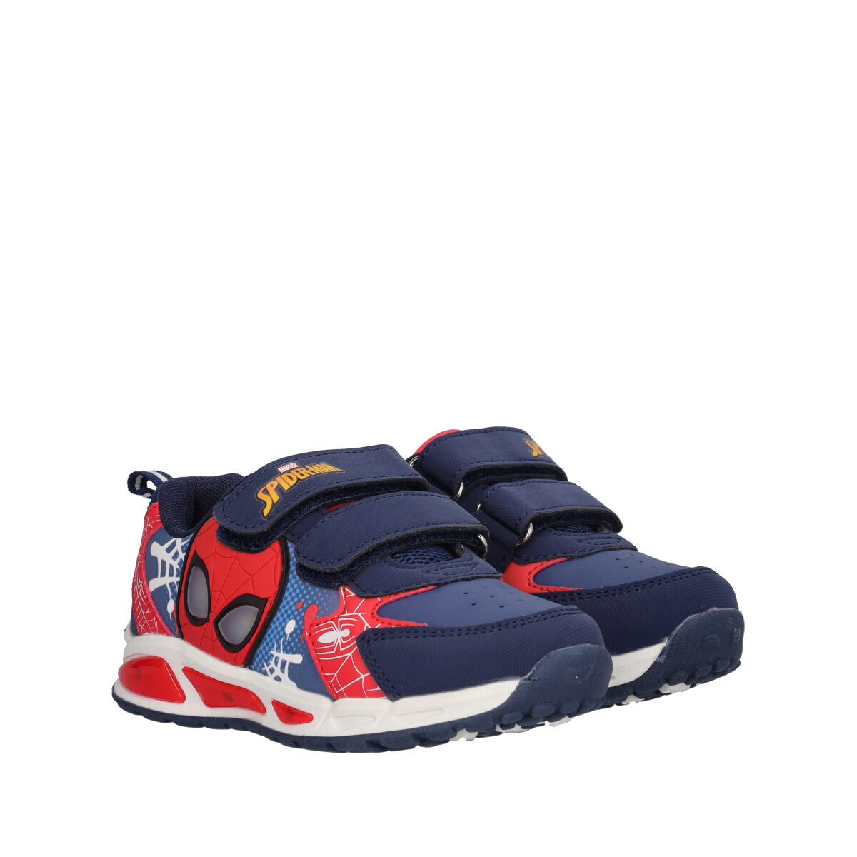 Sneakers Bambino Rosse e Blu Spider-Man con Luci