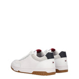 TH BASKET CORE LEATHER Sneakers Uomo Bianche