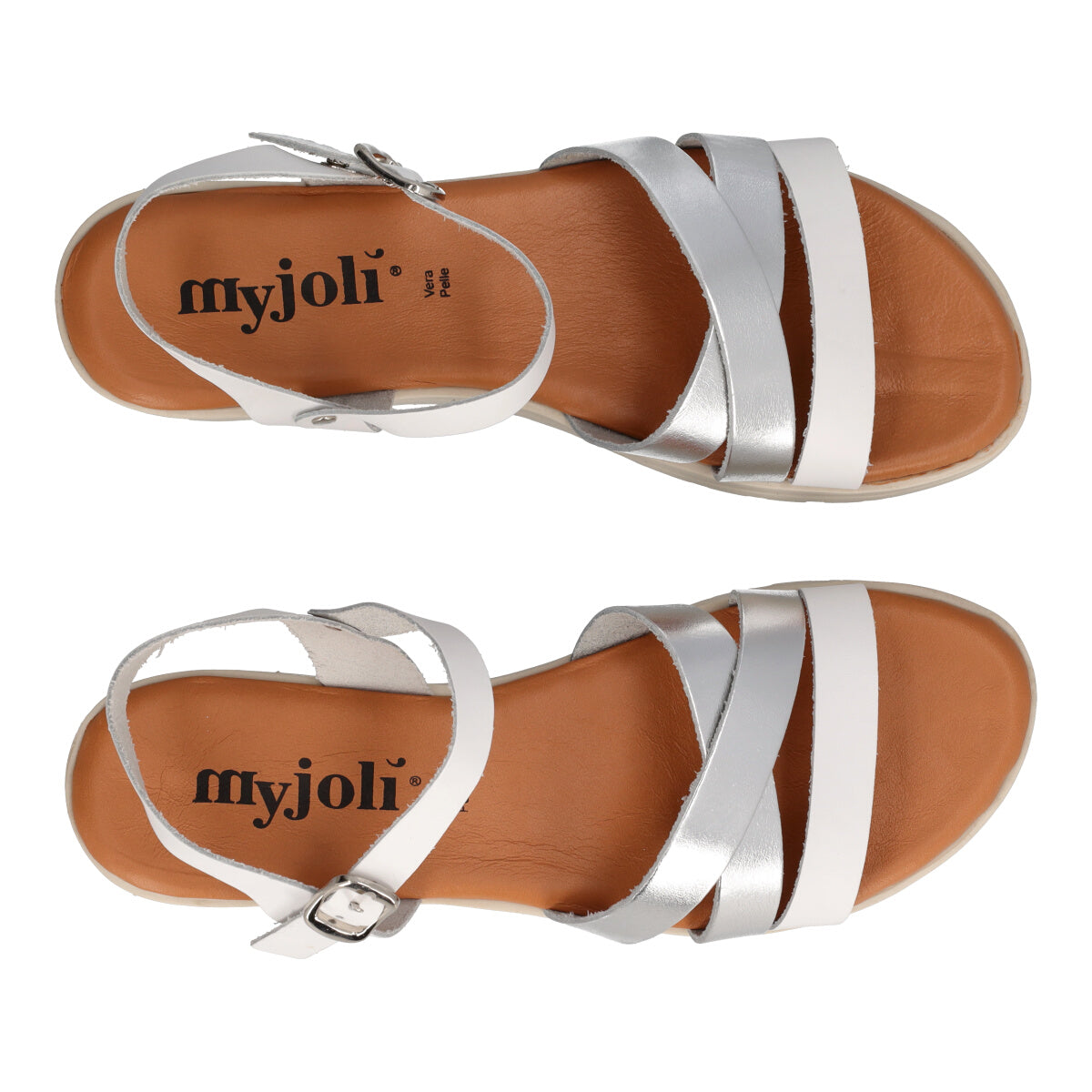 Sandali Donna Bianchi e Argento