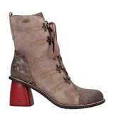 Stivaletti Donna Grigio/Tortor - Tacco 7 cm