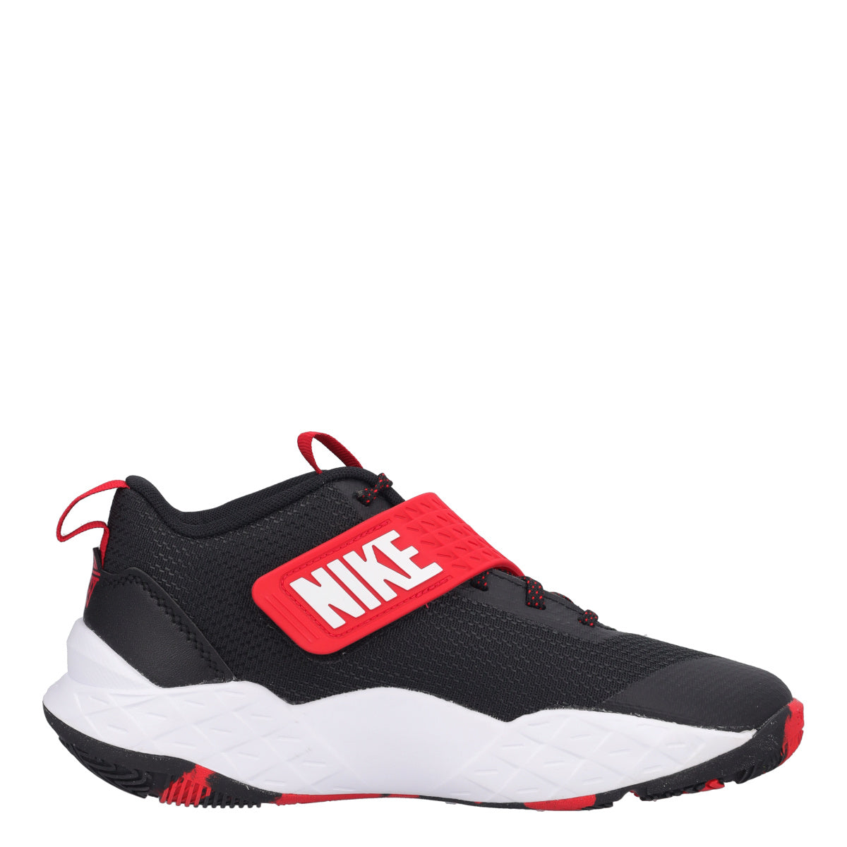 TEAM HUSTLE D 12 GS Running Junior Nere e Rosse