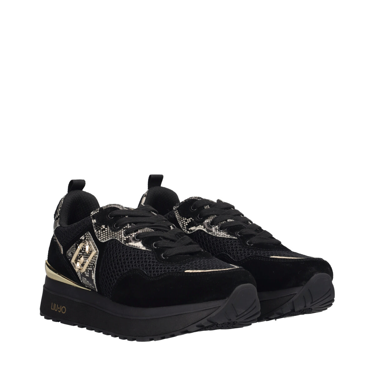 LIU JO MAXI WONDER 01 Sneakers Donna Nere