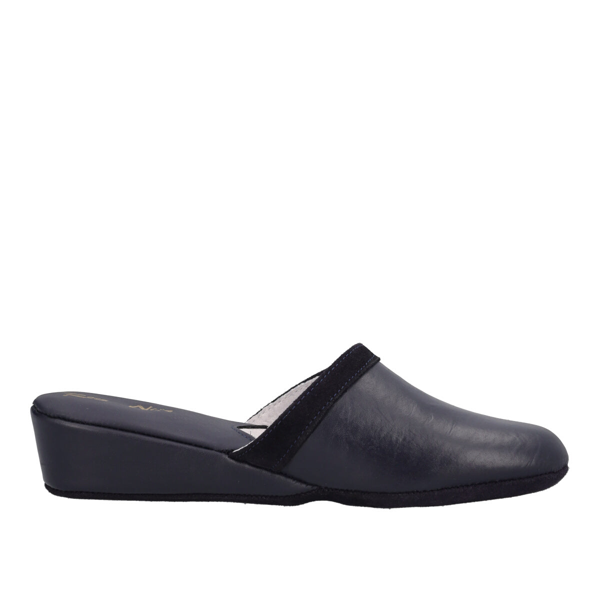 Ciabatta Casa Blu in Pelle