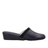 Ciabatta Casa Blu in Pelle