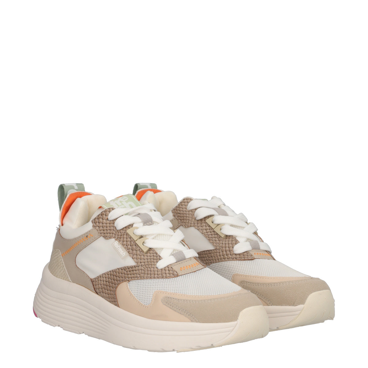Sneakers Donna Bianche e Beige