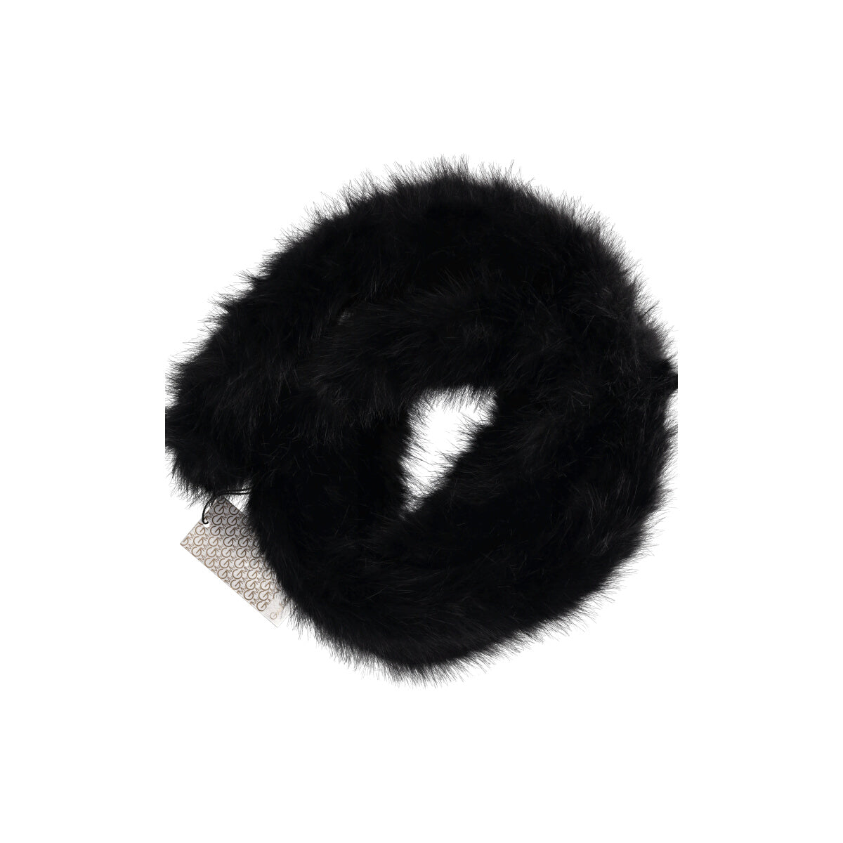 Collo pelliccia Donna Nero