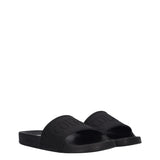 SLIPPER LOGO Ciabatte Mare Uomo Nere