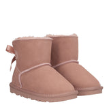 Stivaletti Bambina Rosa in Pelle