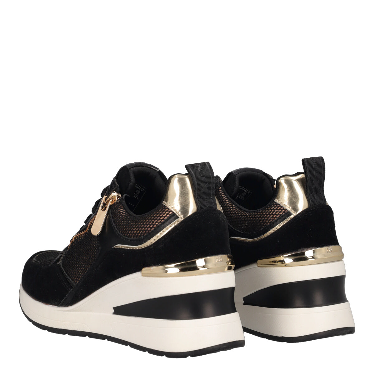 Sneakers Donna Nera e Oro