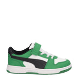 REBOUND SLAM LO AC PS Sneakers Bambino Bianche e Verdi