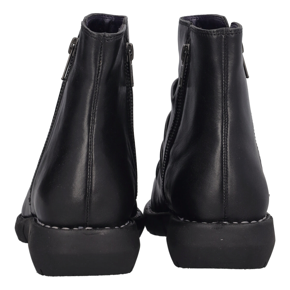 FOREST Stivaletti Donna Neri in Pelle