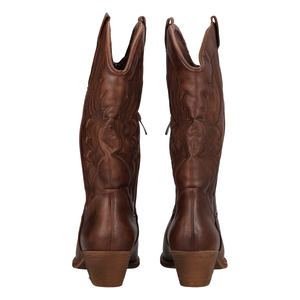 Stivale Donna Marrone Texano