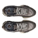 OPORTO Sneakers Donna Grigie Metallizzate