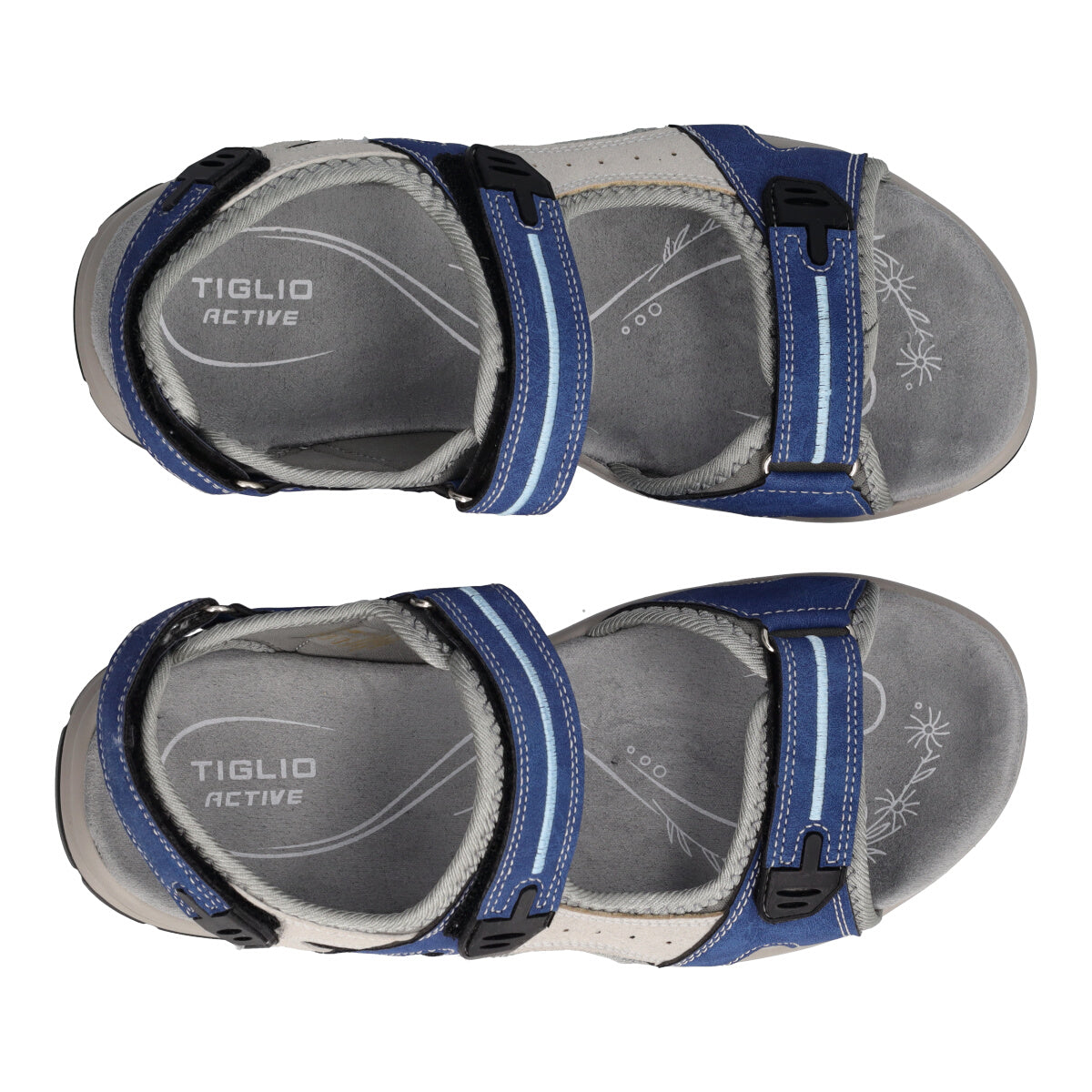 Sandali Donna Blu e Grigi