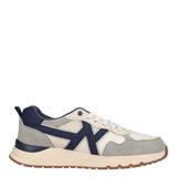 Sneakers Uomo Bianche, Grigie e Blu