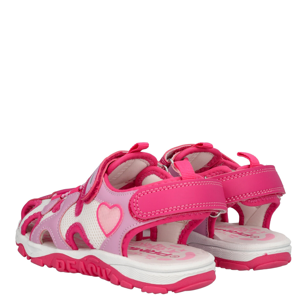 BREEZY BEACH SA Sandali Bambina Rosa e Fucsia