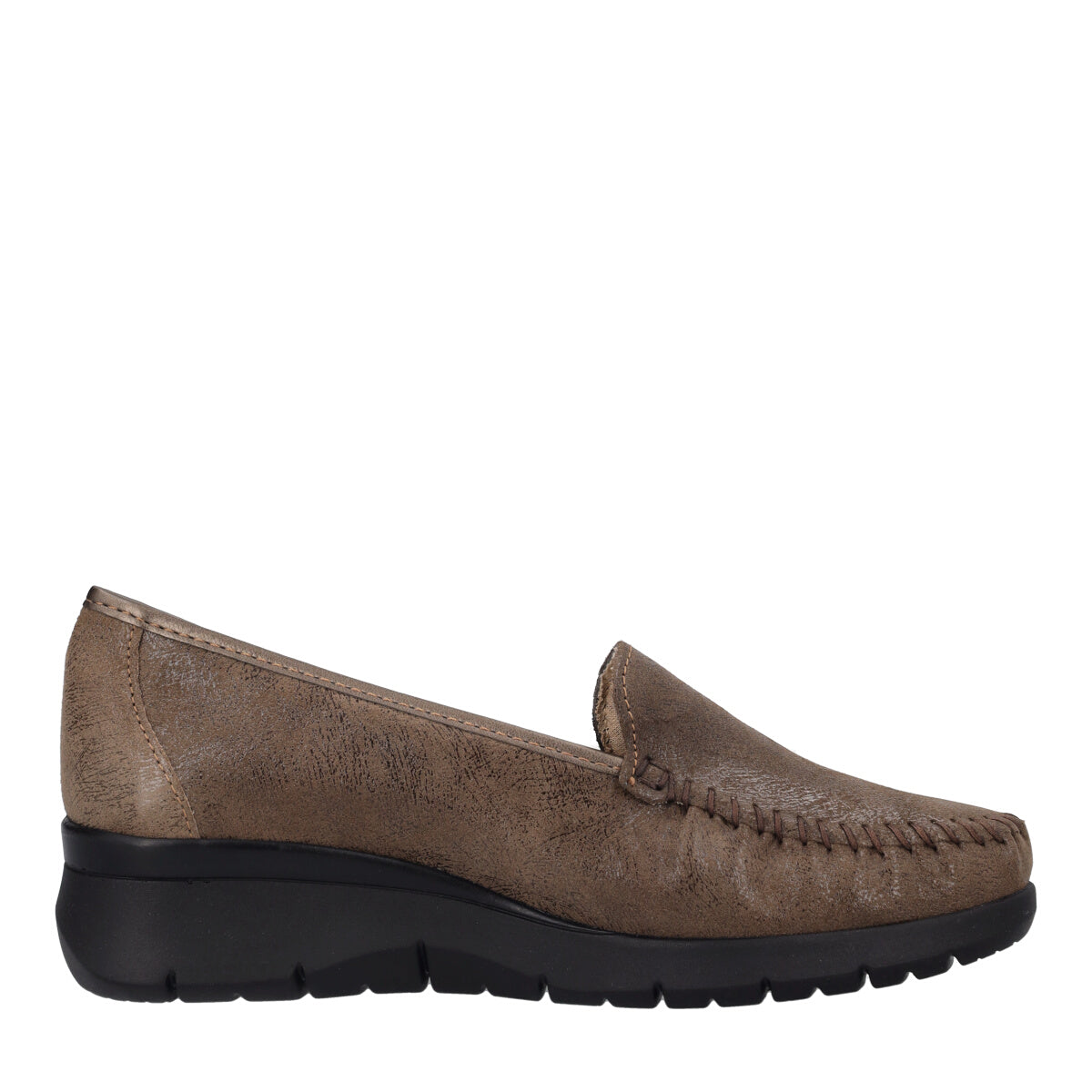 Mocassini Comfort Donna Taupe