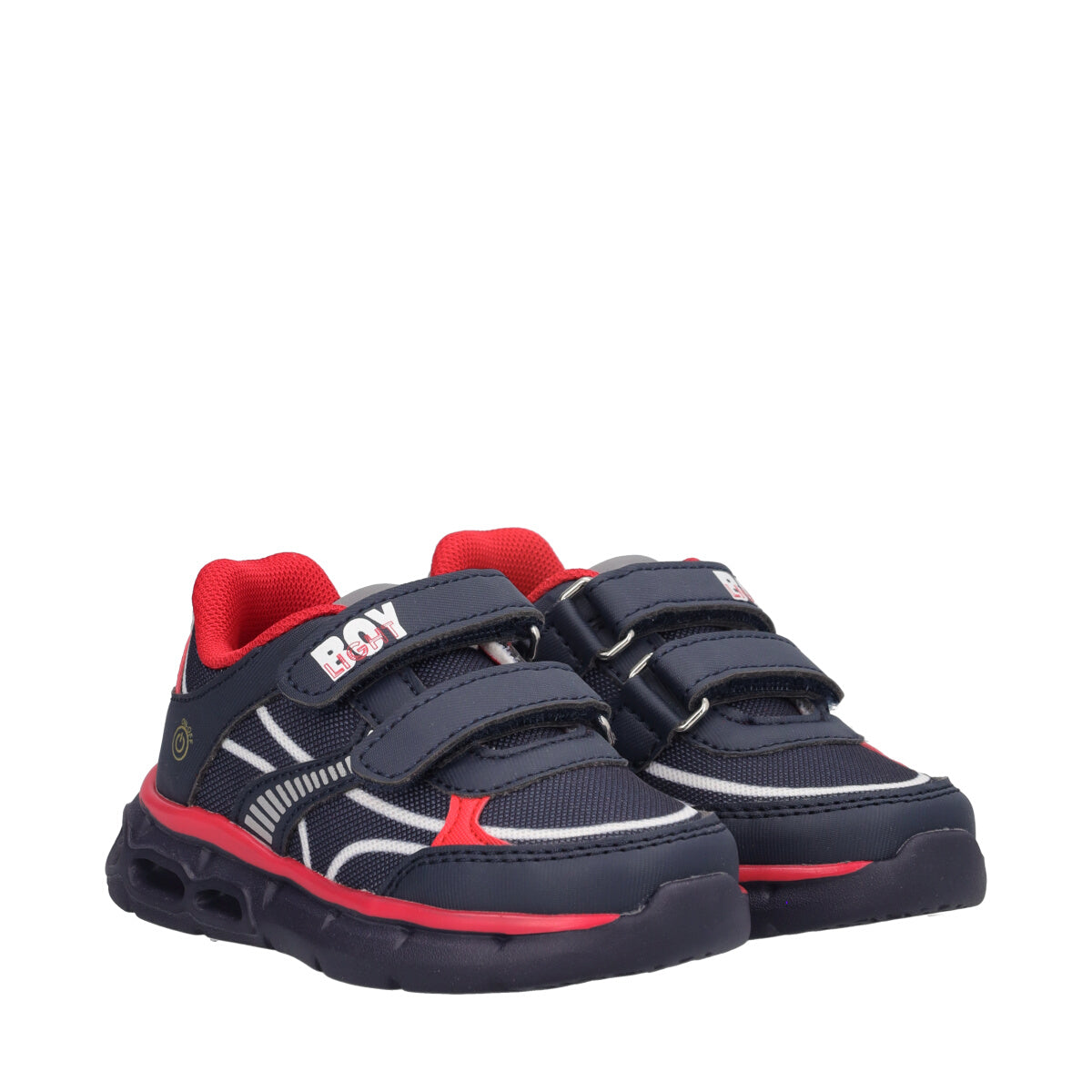CELLO Sneakers Bambino Blu e Rosse