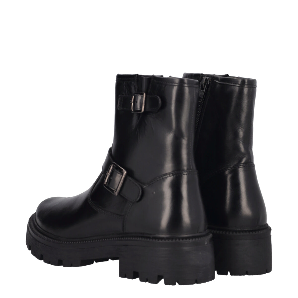 Stivaletti Donna Neri in Pelle