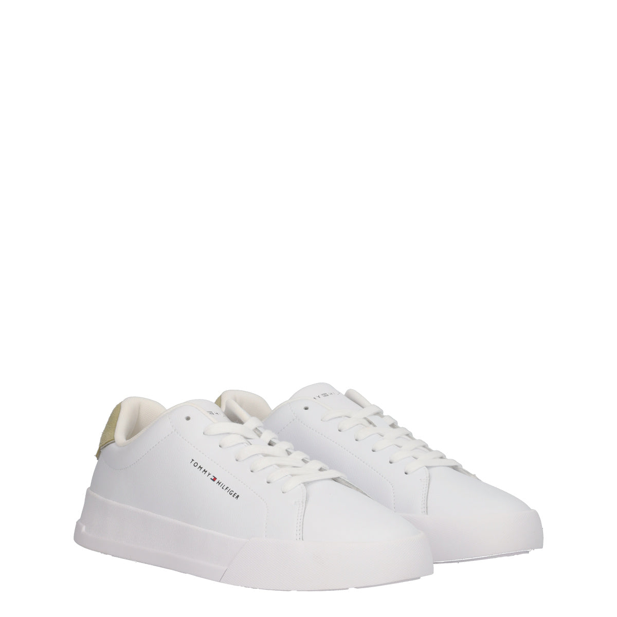 TJM COURT LTH DETAILS ESS Sneakers Uomo Bianche