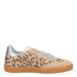 Sneakers Donna Beige Animalier