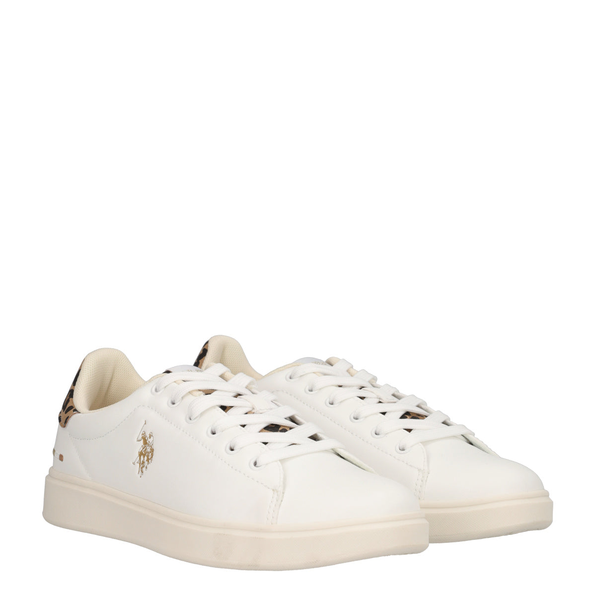 Sneakers Donna Bianche e Leopard