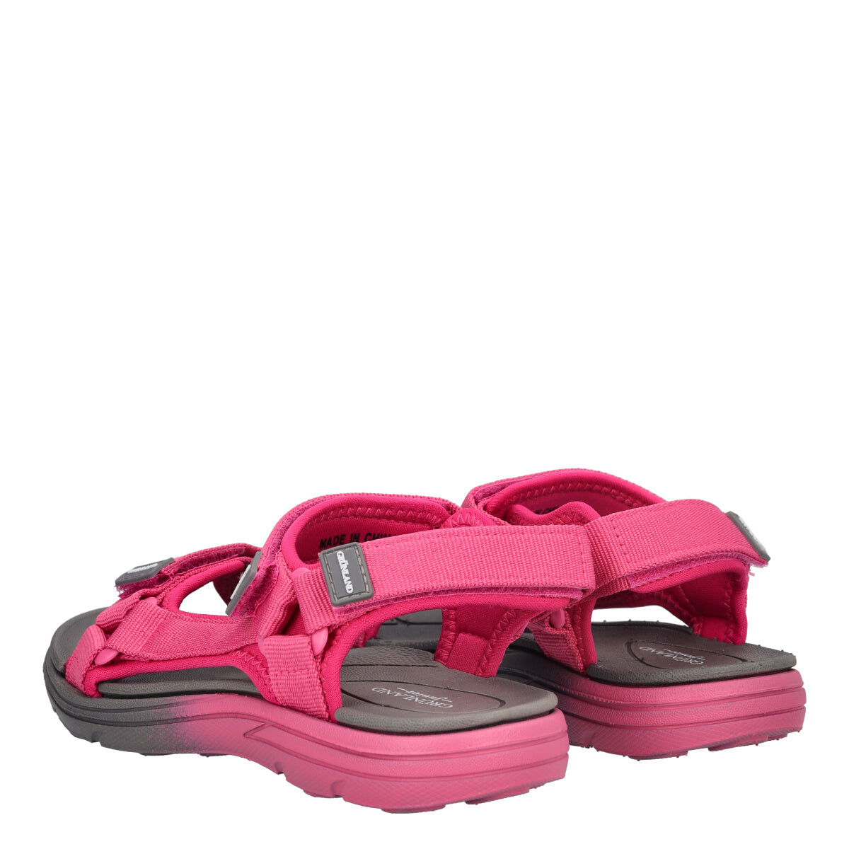 IDRO Sandali Bambina Fucsia e Grigio